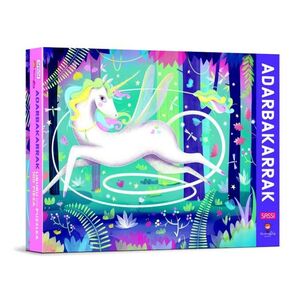 UNICORN 100 PIEZAS+PUZLE DRAGON EUS