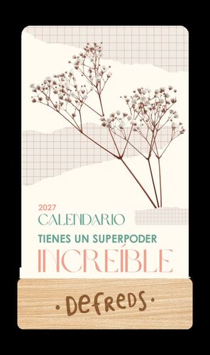 CALENDARIO MESA DE TARJETAS 2027 - DEFREDS