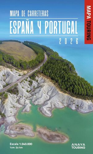 MAPA DE CARRETERAS DE ESPAÑA Y PORTUGAL 1:340.000,
