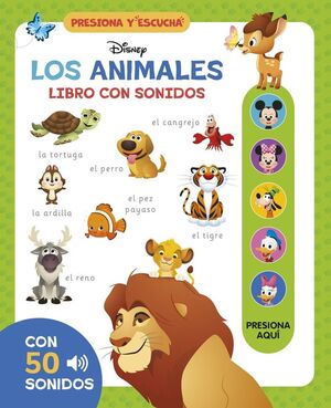 DISNEY. LIBRO CON SONIDOS. ANIMALES